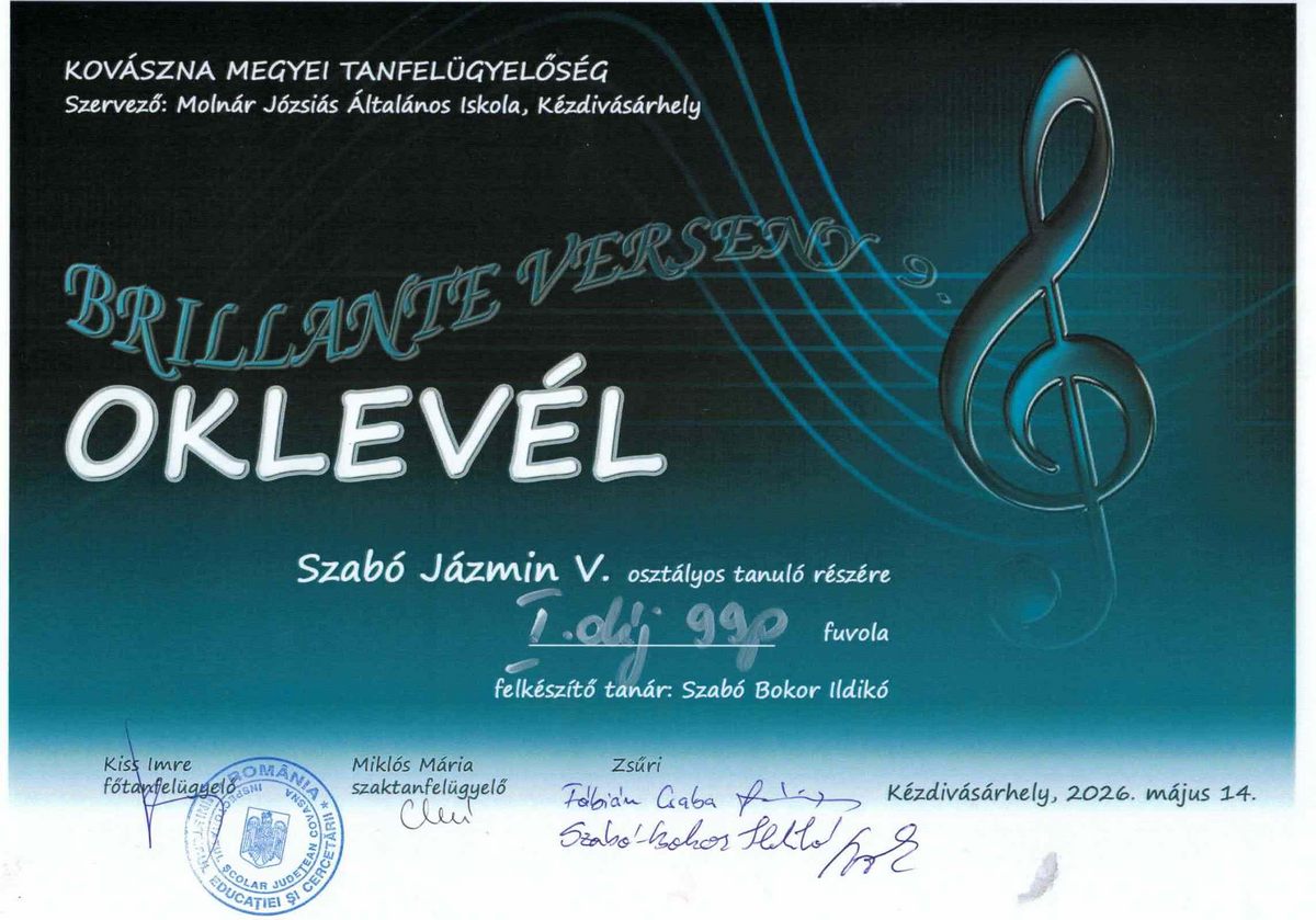 oklevél